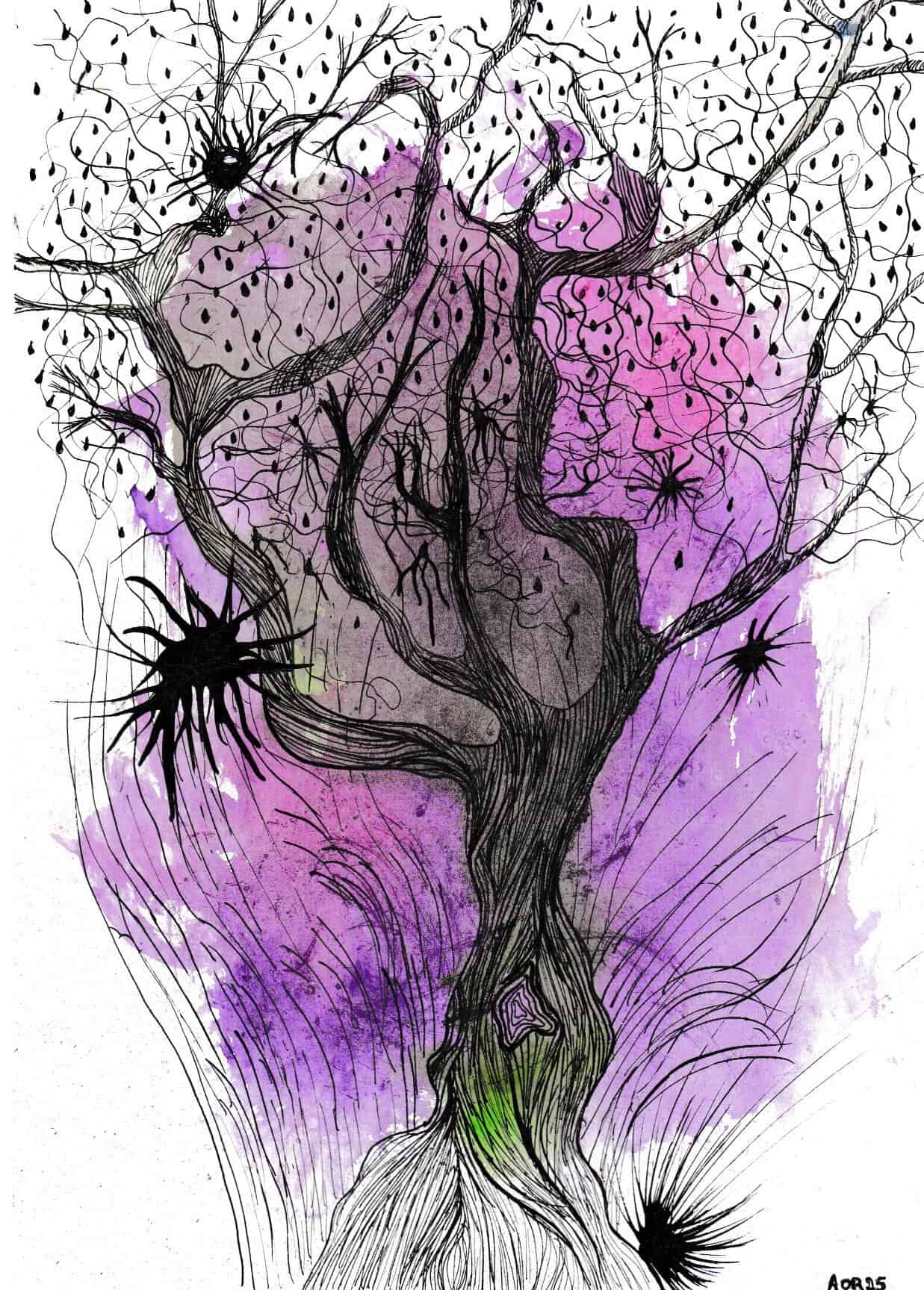 Arbre aux araignées
